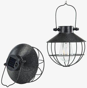 Lampa Solcell LED Hängande Rund från A Lot Decoration