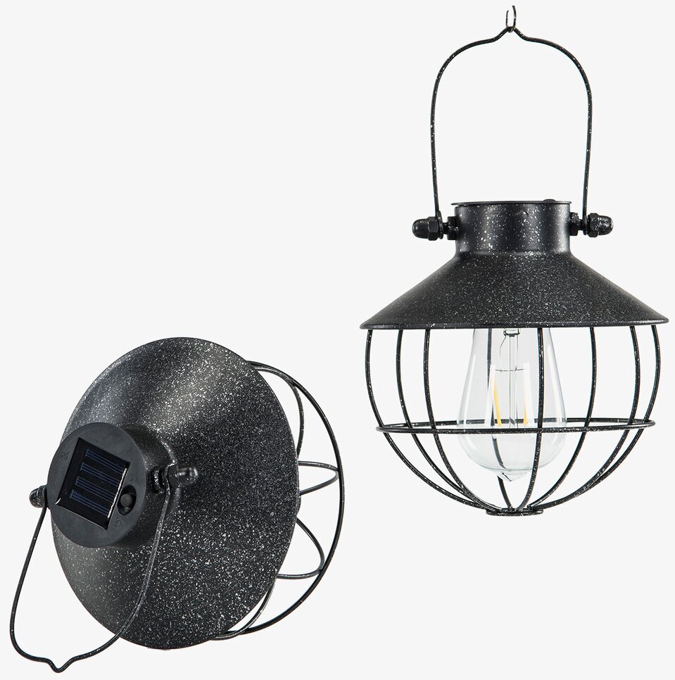 Lampa Solcell LED Hängande Rund från A Lot Decoration