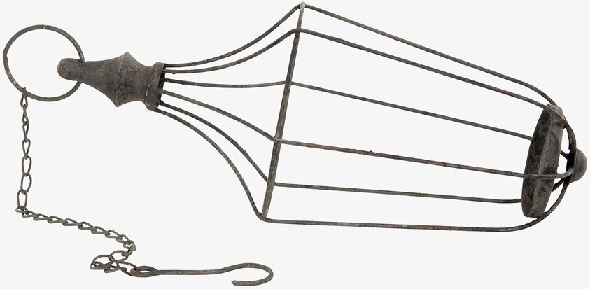 Ljushållare Inkl Kedja Grå 16x38 Cm från A Lot Decoration