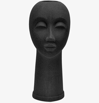 Vas Sandy 34 Cm från Mr Plant med ansiktsinspirerad design