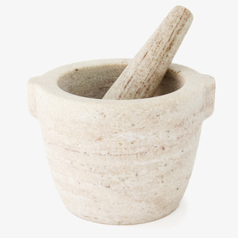 Mortel Vit Marmor Ø 17 Cm från Ernst i tidlös design