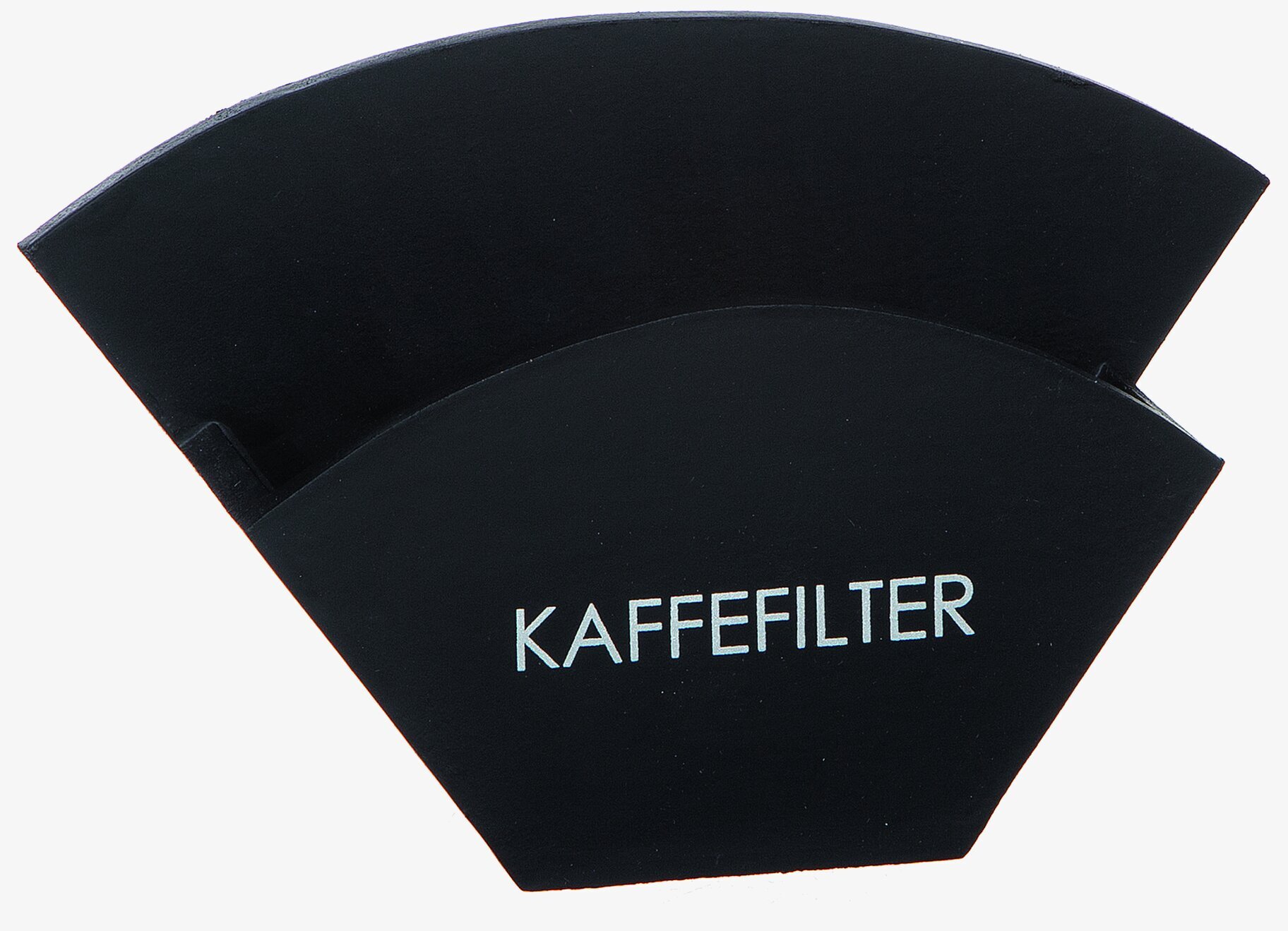 Kaffefilter Svart från Different Design på vit bakgrund