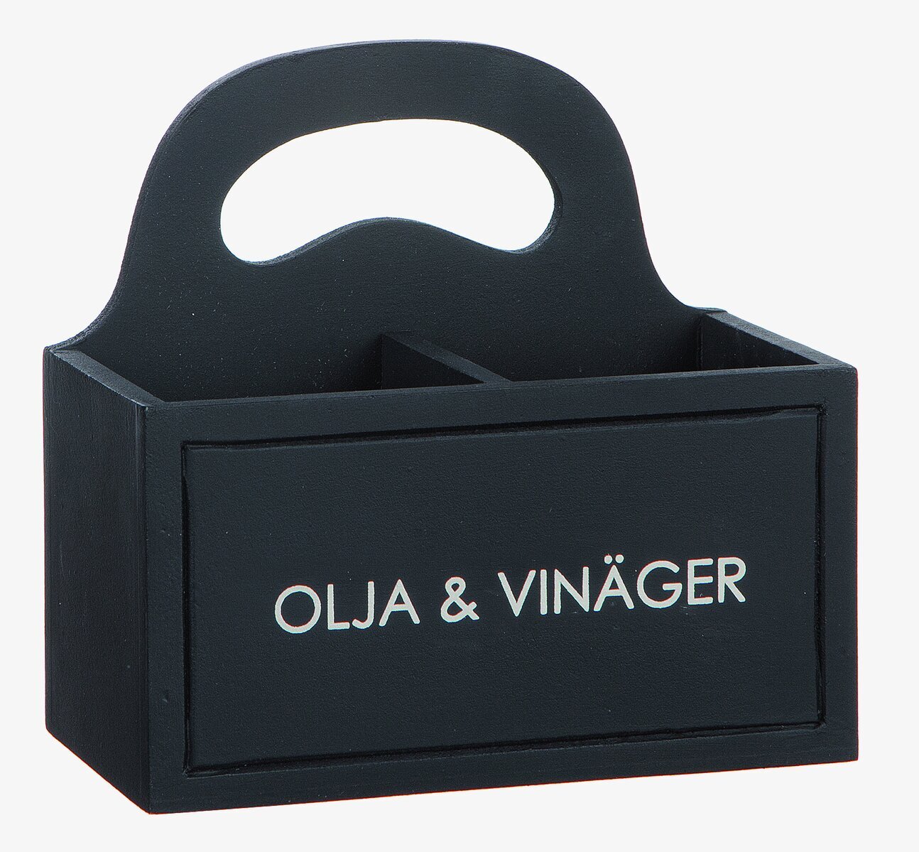 Trälåda Olja/Vinäger Svart från Different Design i trä