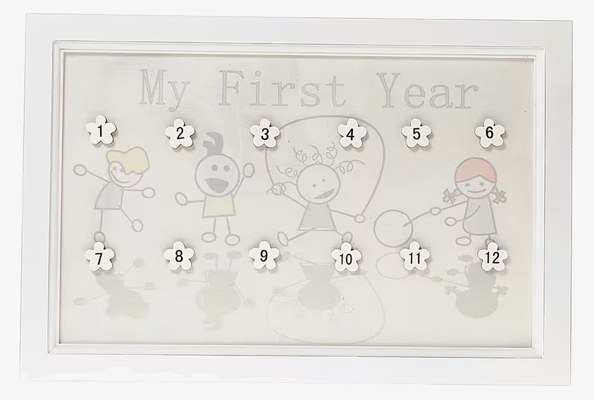 Magnettavla My First Year från By ON för barnets första år