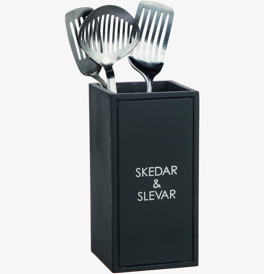 Trälåda Skedar & Slevar Svart från Different Design i kök