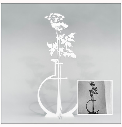 #ÄlskaPlåt Hundkex Vit från Älskaplåt i vitmålad metall