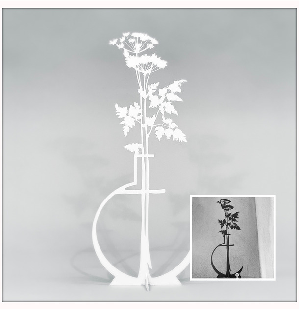 #ÄlskaPlåt Hundkex Vit från Älskaplåt i vitmålad metall