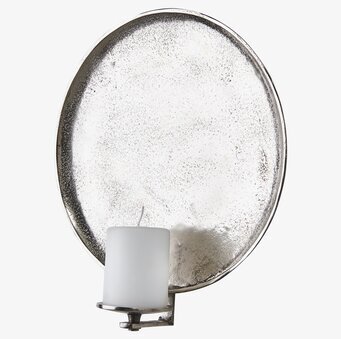 Väggljushållare M Carter Nickel från Affari på en vägg