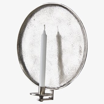 Väggljushållare M Carter Nickel från Affari, elegant design