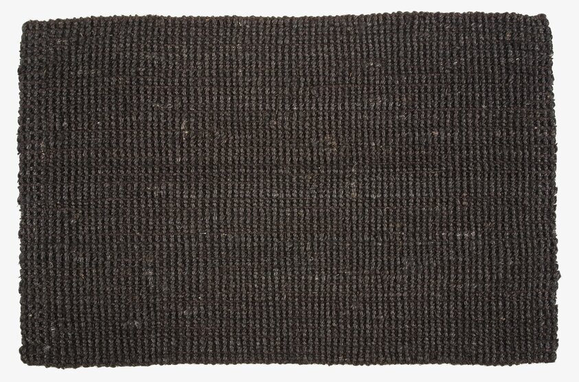 Dörrmatta Jute Svart från Dixie i högkvalitativt jute