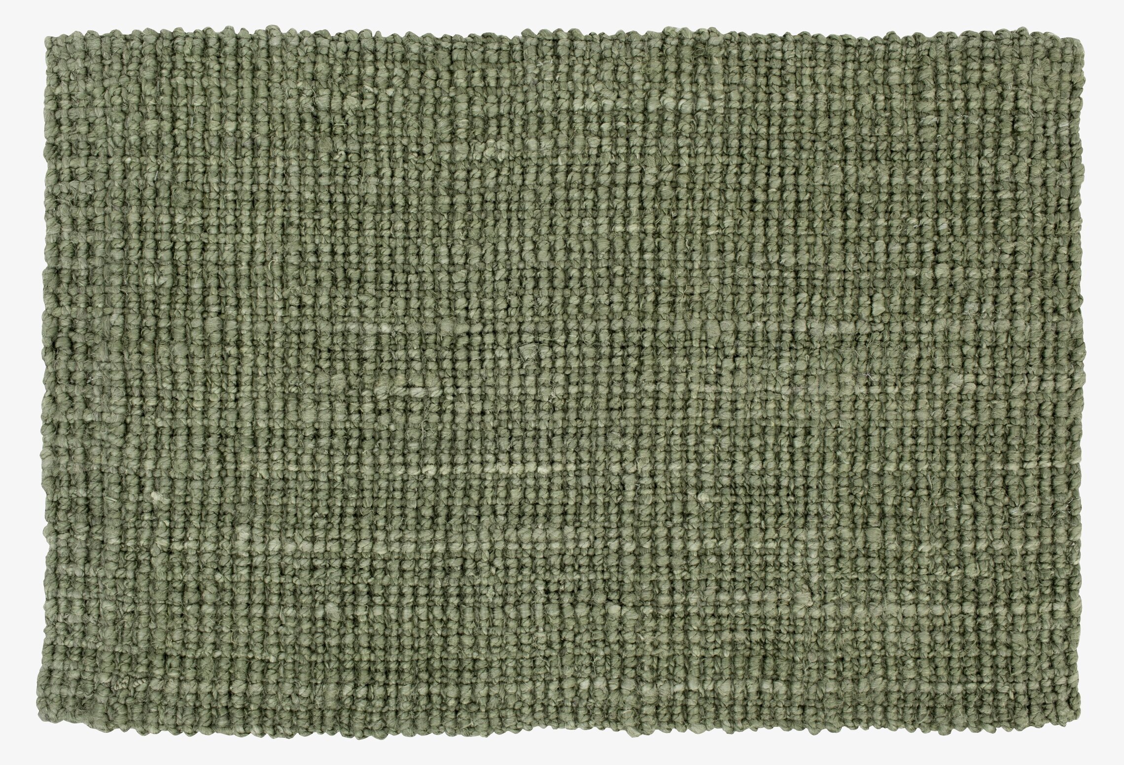 Dörrmatta Jute Soft Green från Dixie i naturligt jute