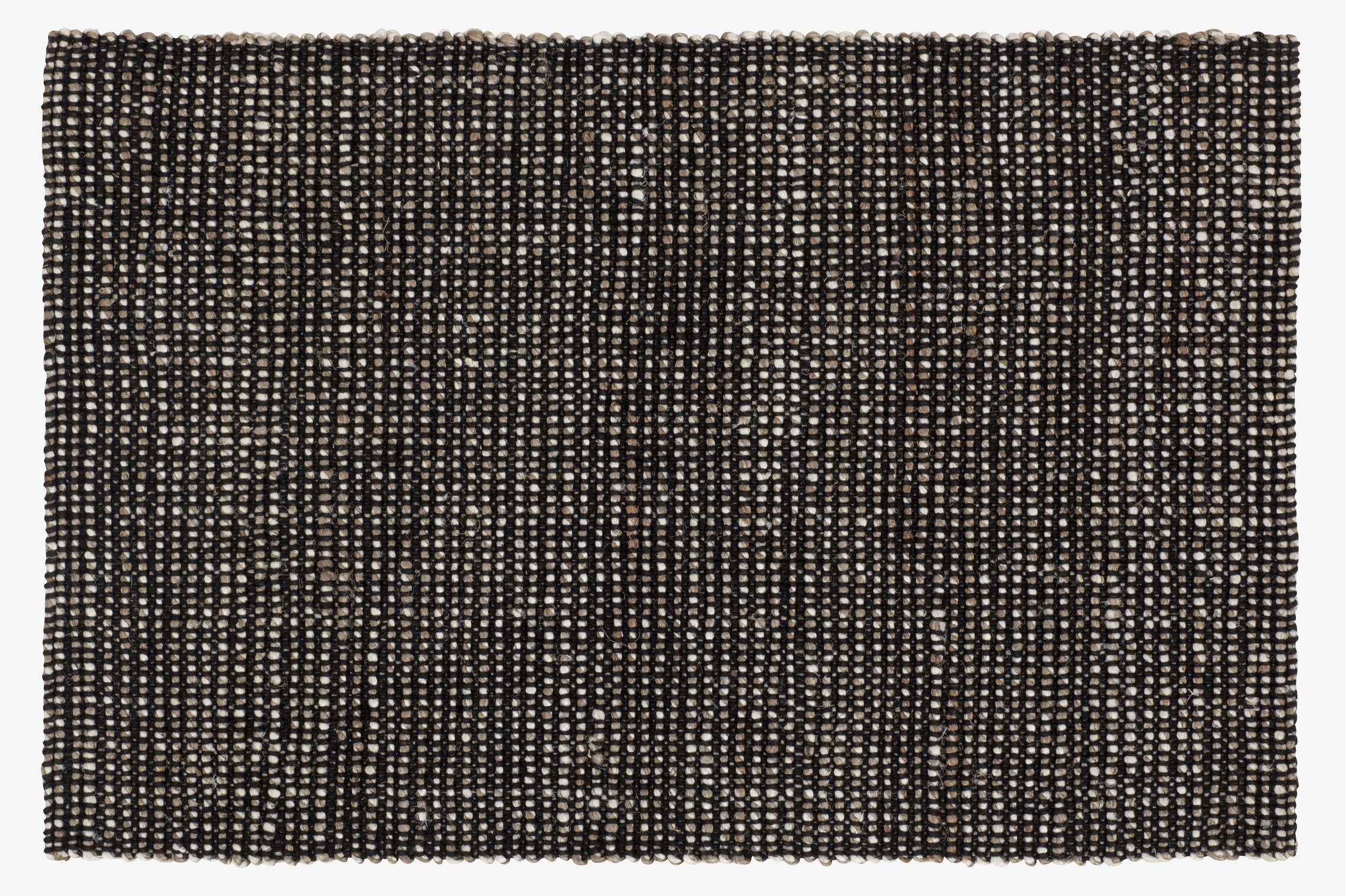 Dörrmatta Filip Black Melange från Dixie i melerat mönster