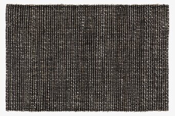 Dörrmatta Filip Black Melange från Dixie i melerat mönster
