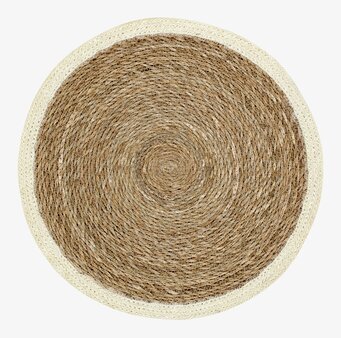 Bordstablett Emil Vit från Dixie med naturinspirerad design