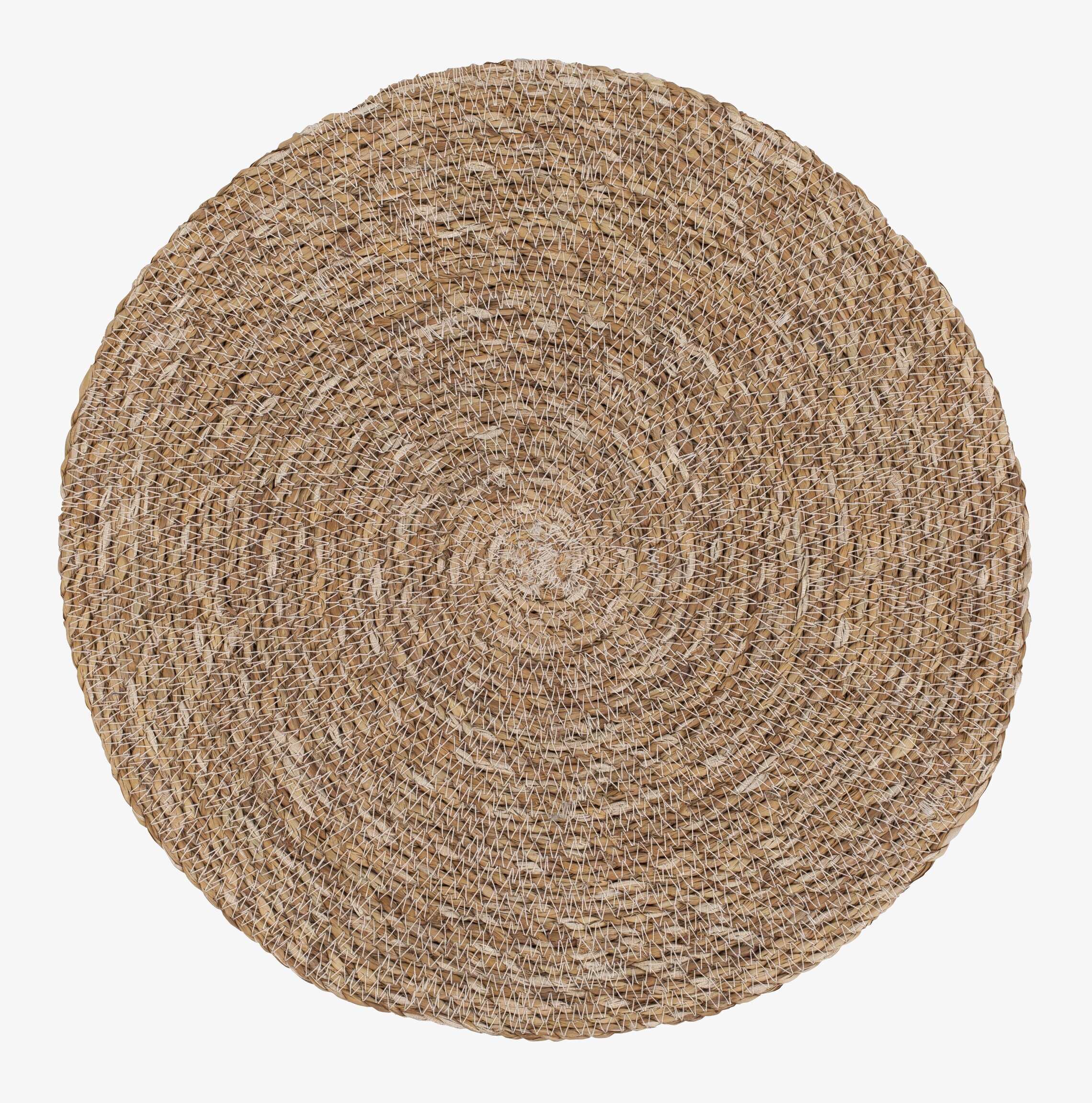 Bordstablett Emil Natur från Dixie i flätat naturmaterial