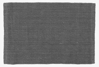 Dörrmatta Jute Fiona Lead Grey från Dixie, grå och robust