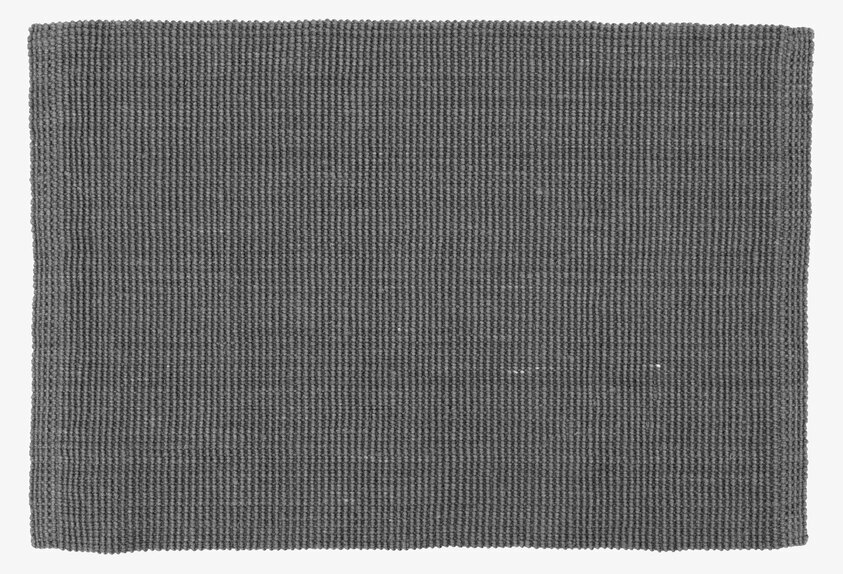 Dörrmatta Jute Fiona Lead Grey från Dixie, grå och robust