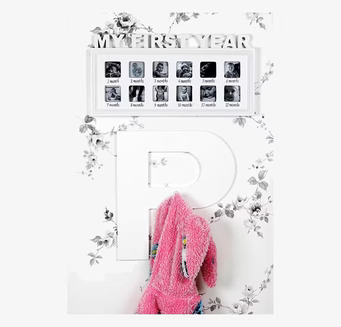 Fotoram My First Year från By ON med 12 fack för foton