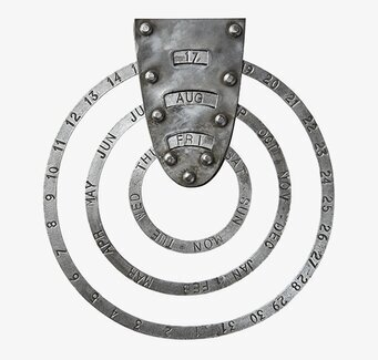 Thor Kalender Svart från Affari med industriell design