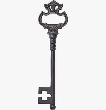 Odin Flasköppnare Svart från Affari i metall med mönster