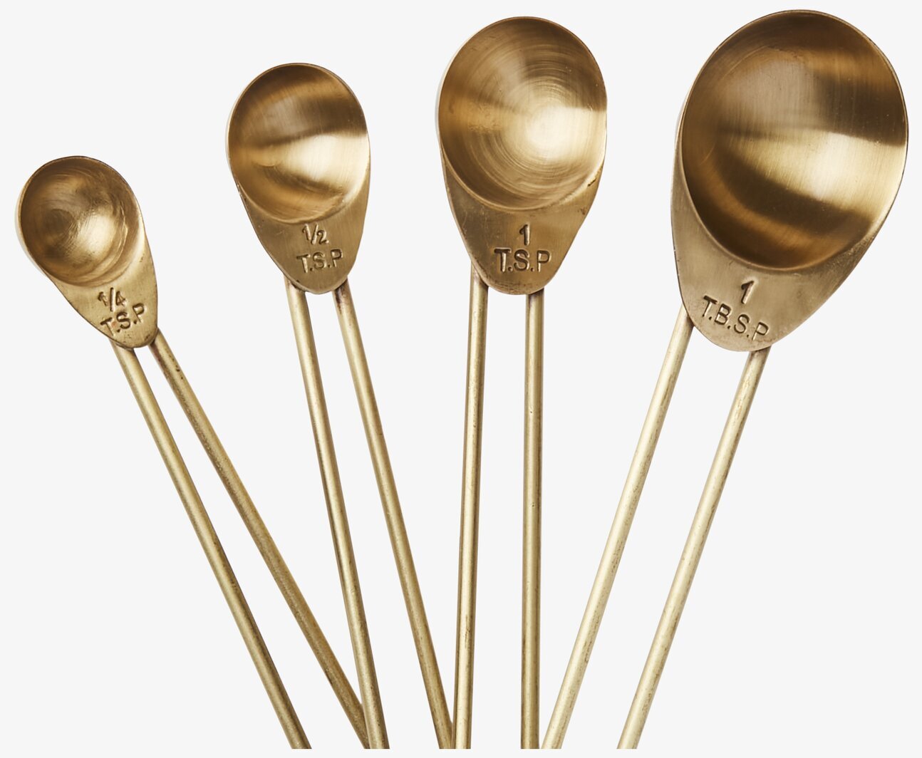 Odin Måttsats Mässing från Affari i elegant mässingsdesign