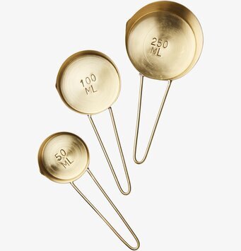 Odin Måttsats Mässing Affari Mått och måttskedar Kaffemått Decilitermått