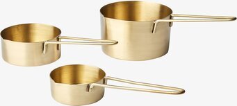 Odin Måttsats Mässing Affari Mått och måttskedar Kaffemått Decilitermått