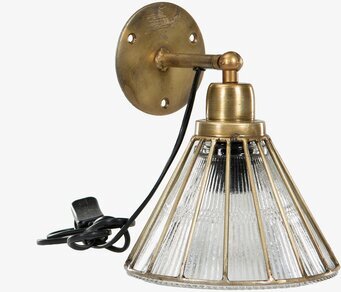 Vägglampa Glas Spot från A Lot Decoration i glas och mässing