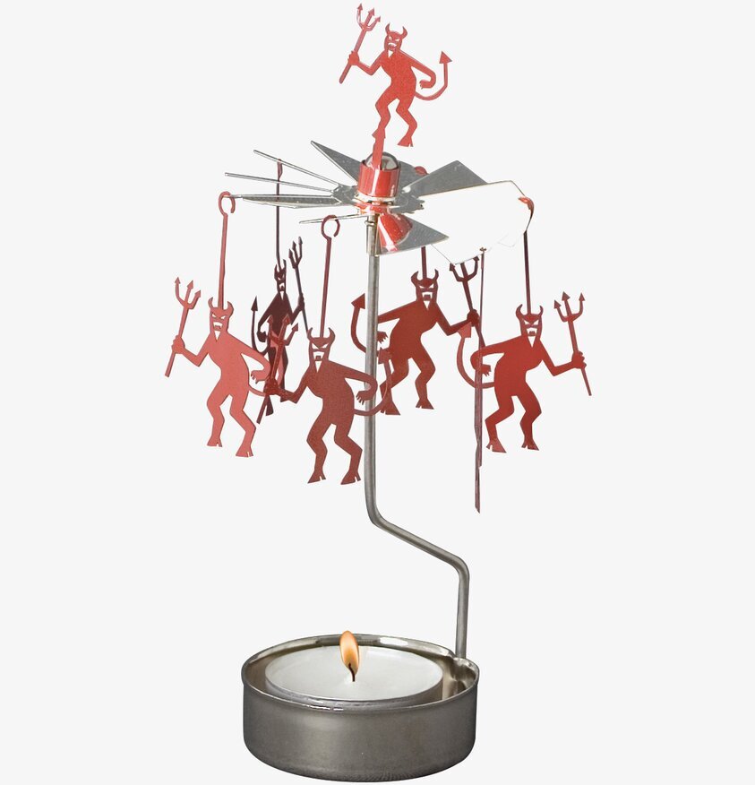 Änglaspel Devils från Pluto Produkter med snurrande djävulsfigurer