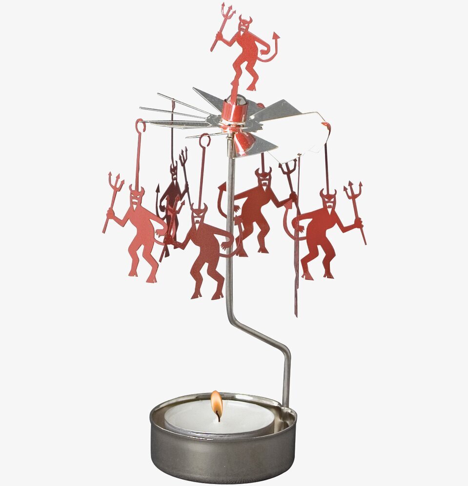 Änglaspel Devils från Pluto Produkter med snurrande djävulsfigurer