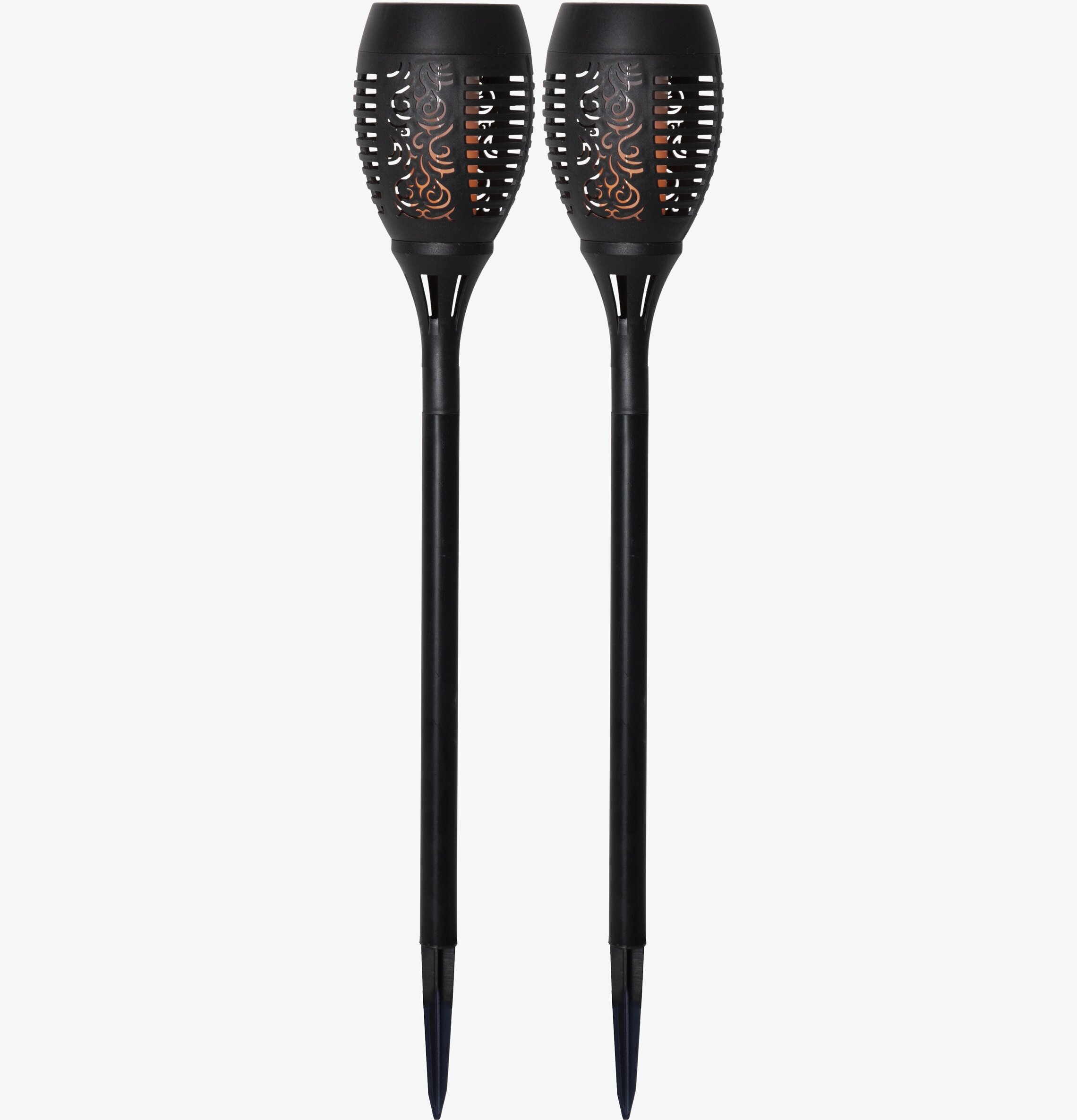 Solcellsbelysning Flame 2-Pack från Star Trading i trädgård