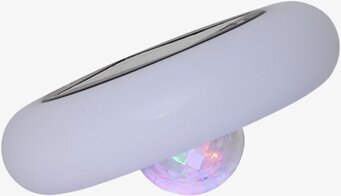 Solcellsdekoration Pool Light från Star Trading i vit plast