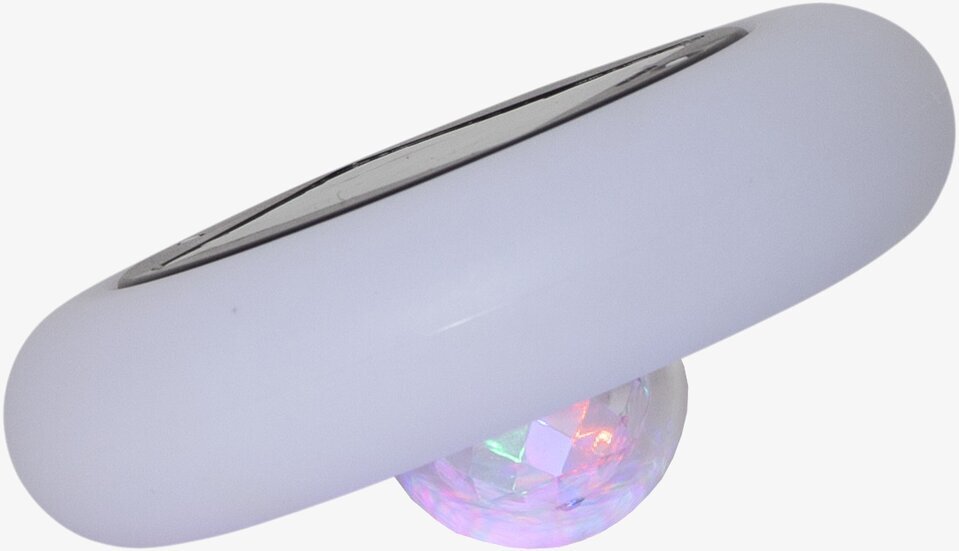 Solcellsdekoration Pool Light från Star Trading i vit plast