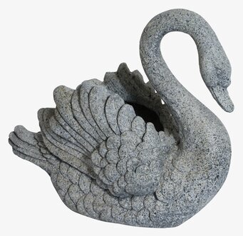Kruka Svan från Silkflower, en realistisk svanformad kruka
