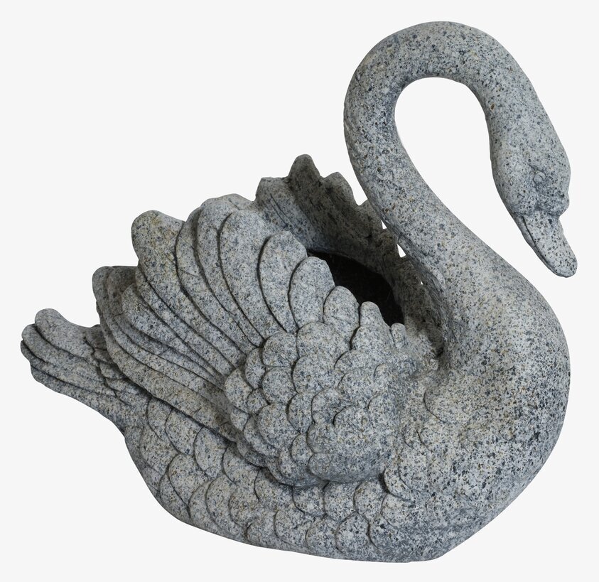 Kruka Svan från Silkflower, en realistisk svanformad kruka