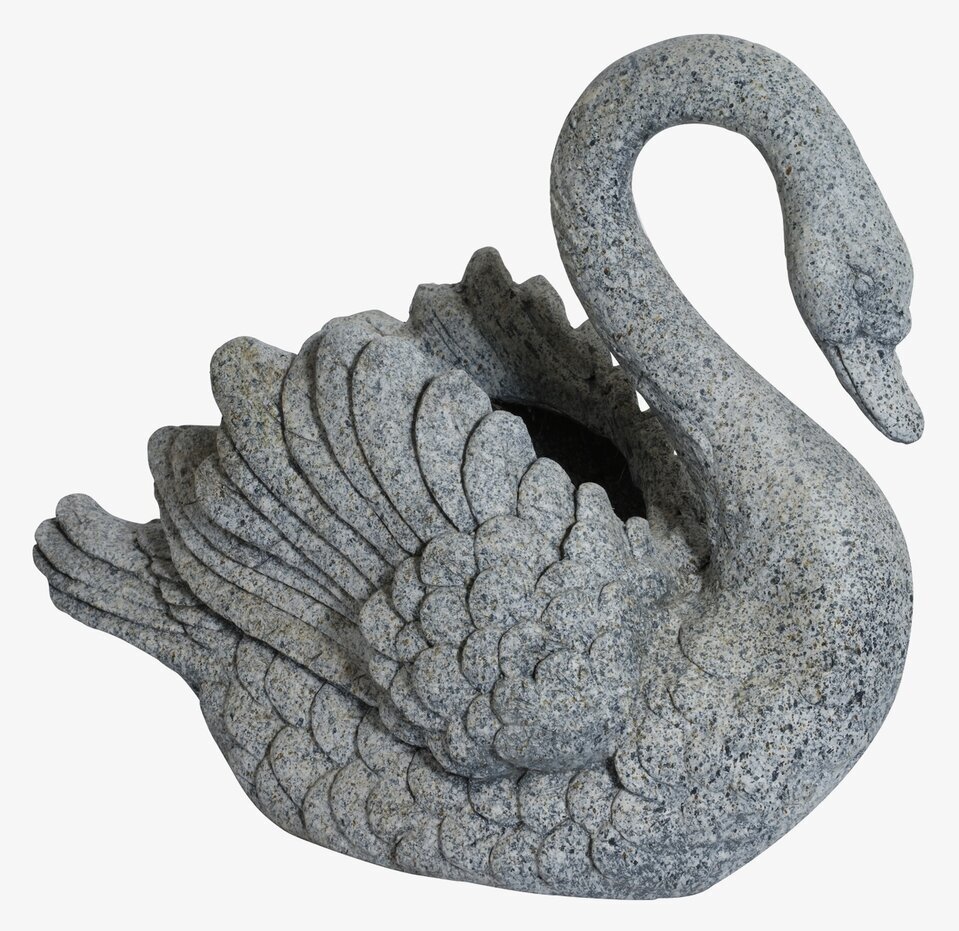 Kruka Svan från Silkflower, en realistisk svanformad kruka