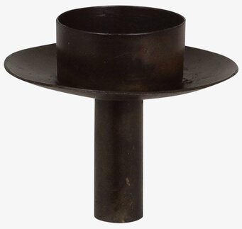 Värmeljushållare Flaska Antik Brun från Strömshaga