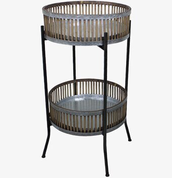 Korgställning Ida Stor från Strömshaga i metall och trä