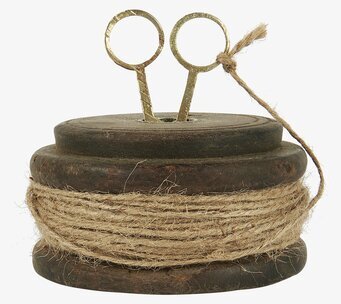 IB Laursen Trådhållare Inkl Sax & Jutesnöre Unika