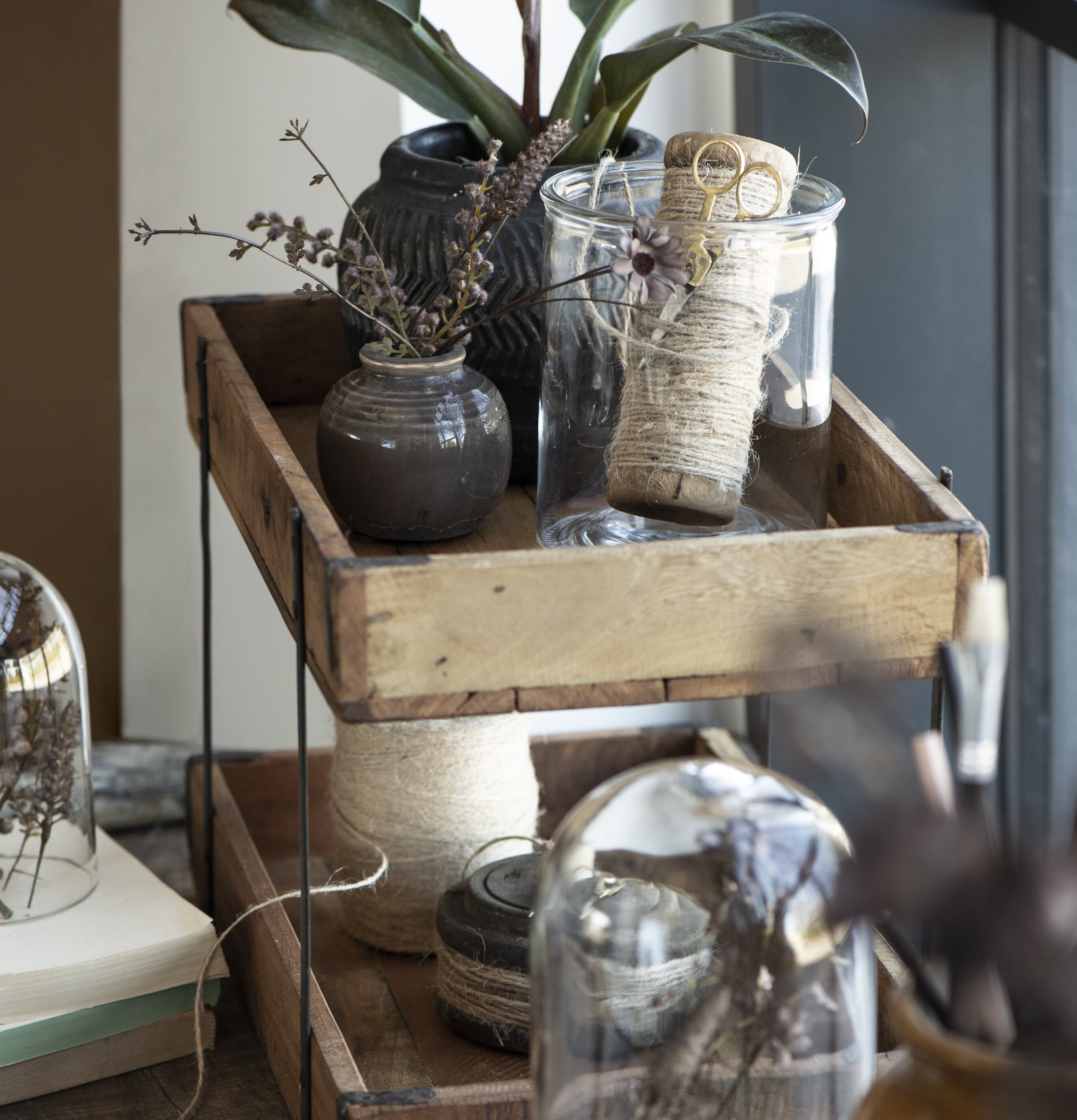 Trådhållare Inkl Sax & Jutesnöre Unika från IB Laursen