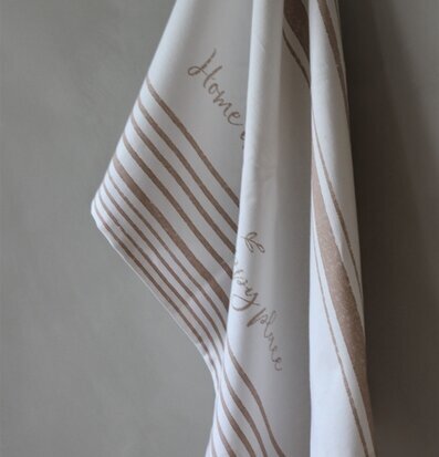 Kökshandduk - Home Is My Happy Place från Majas Cottage