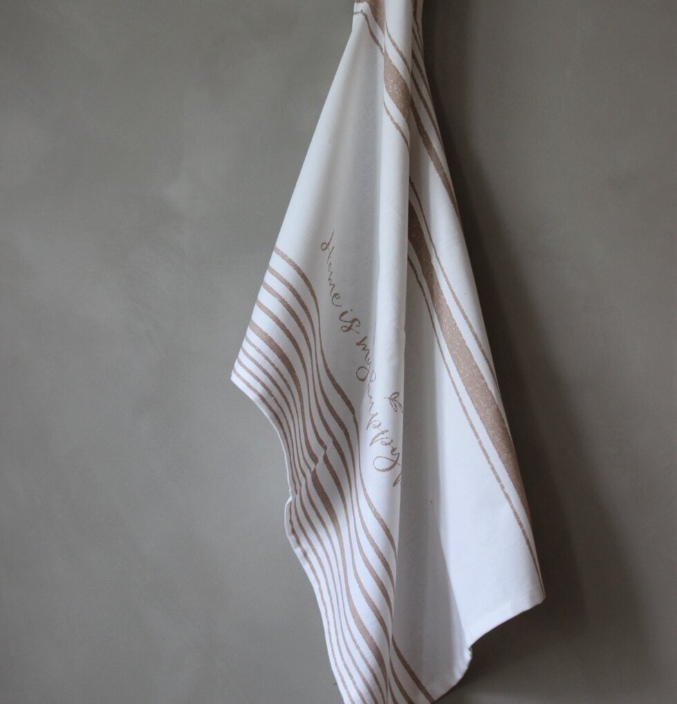 Kökshandduk - Home Is My Happy Place från Majas Cottage