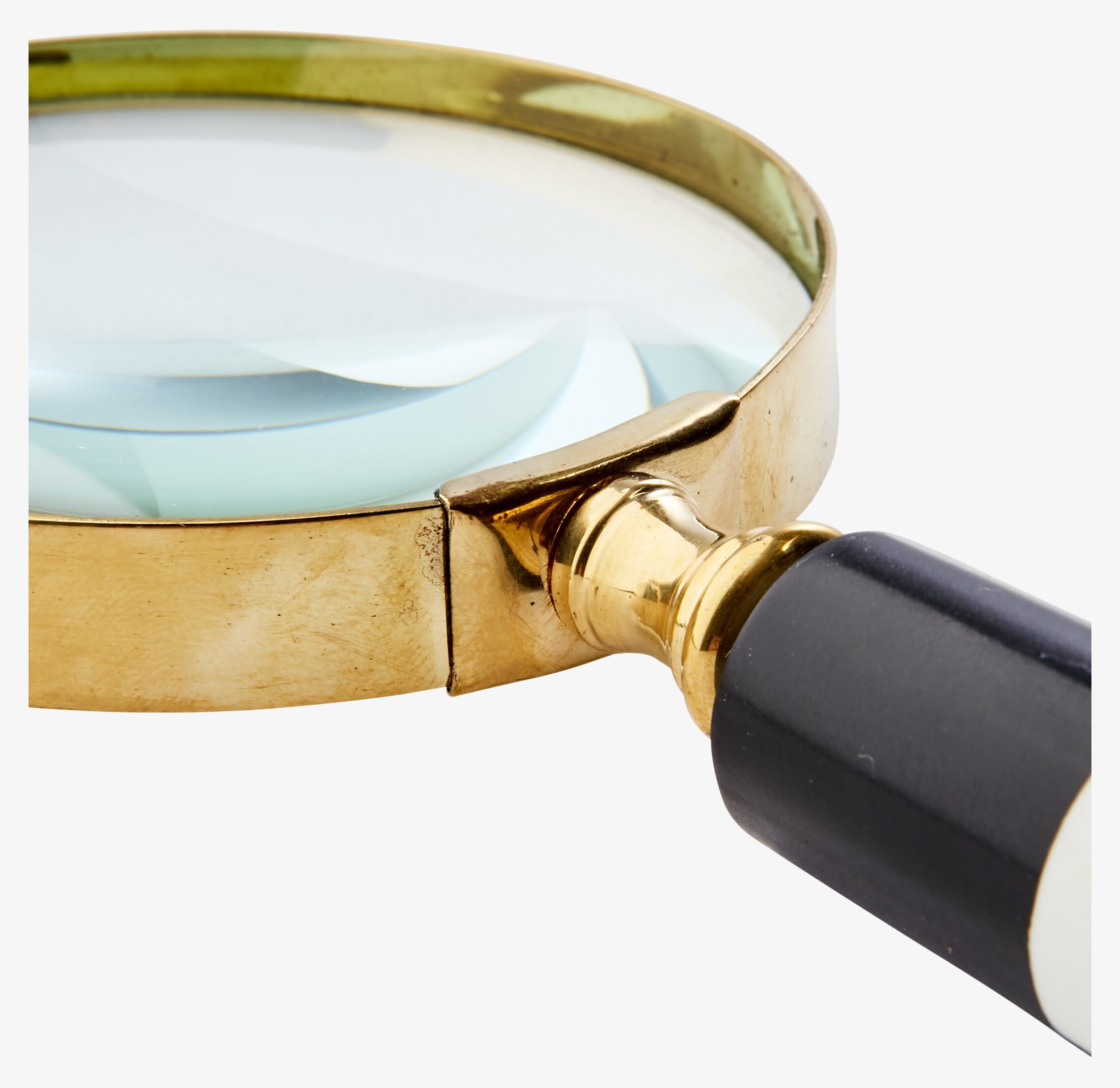 Globetrotter Förstoringsglas Svart från Affari i mässing