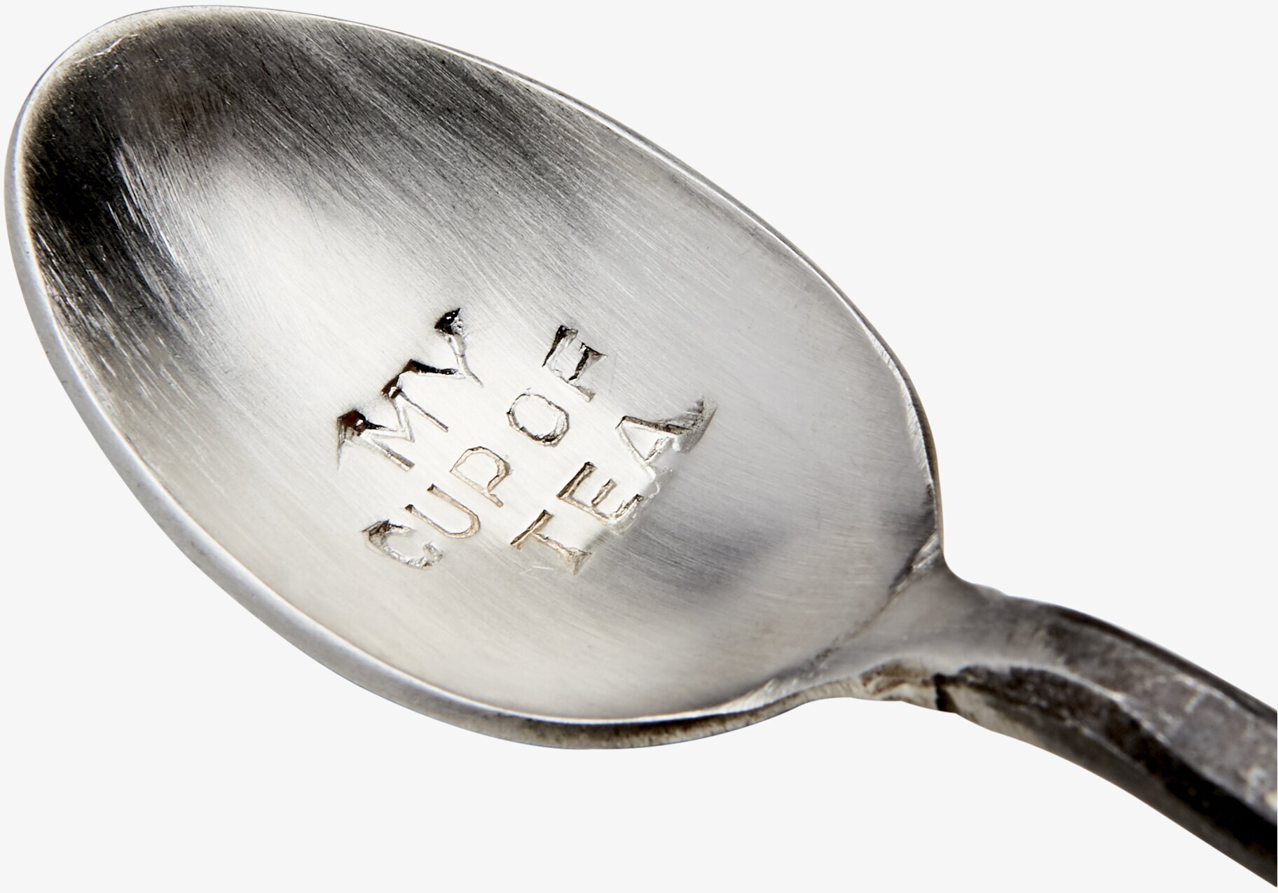 Odin Skedar Set/4 från Affari med ingraverad text MY CUP OF TEA