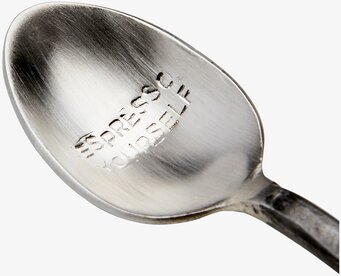 Affari Odin Skedar Set/4 med graveringen ESPRESSO YOURSELF