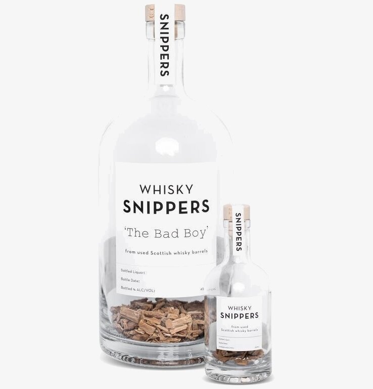 Snippers - The Bad Boy Whiskey från BOXinBAG, två flaskor