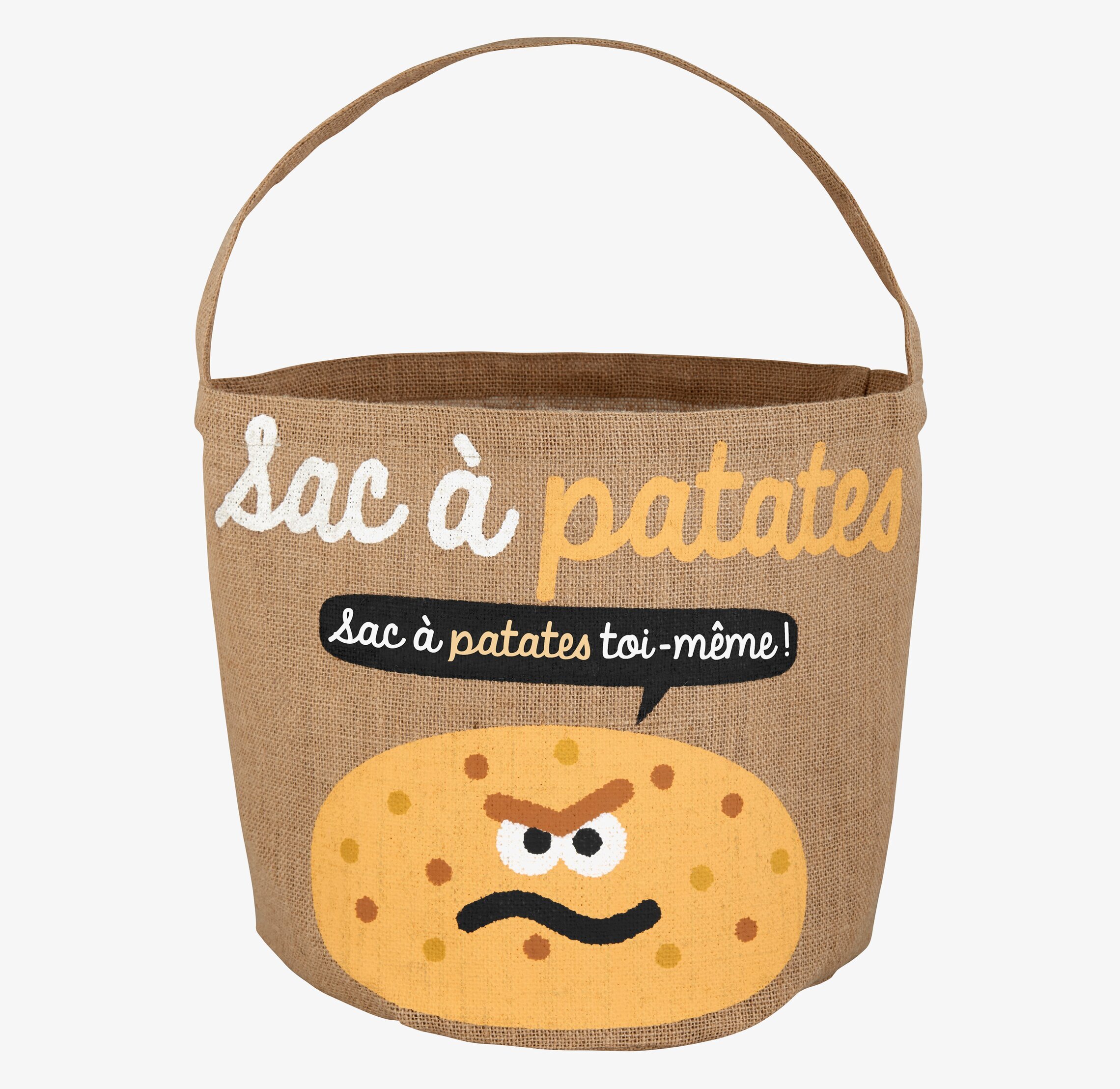 Bild av en humoristisk och praktisk förvaringspåse