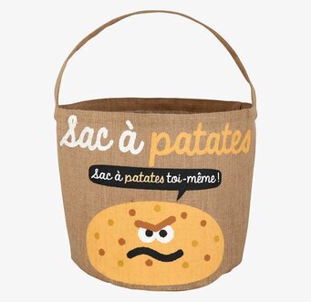 Bild av en humoristisk och praktisk förvaringspåse