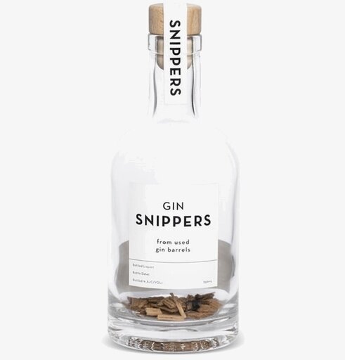 Snippers - Gin från BOXinBAG, glasflaska med träflisor