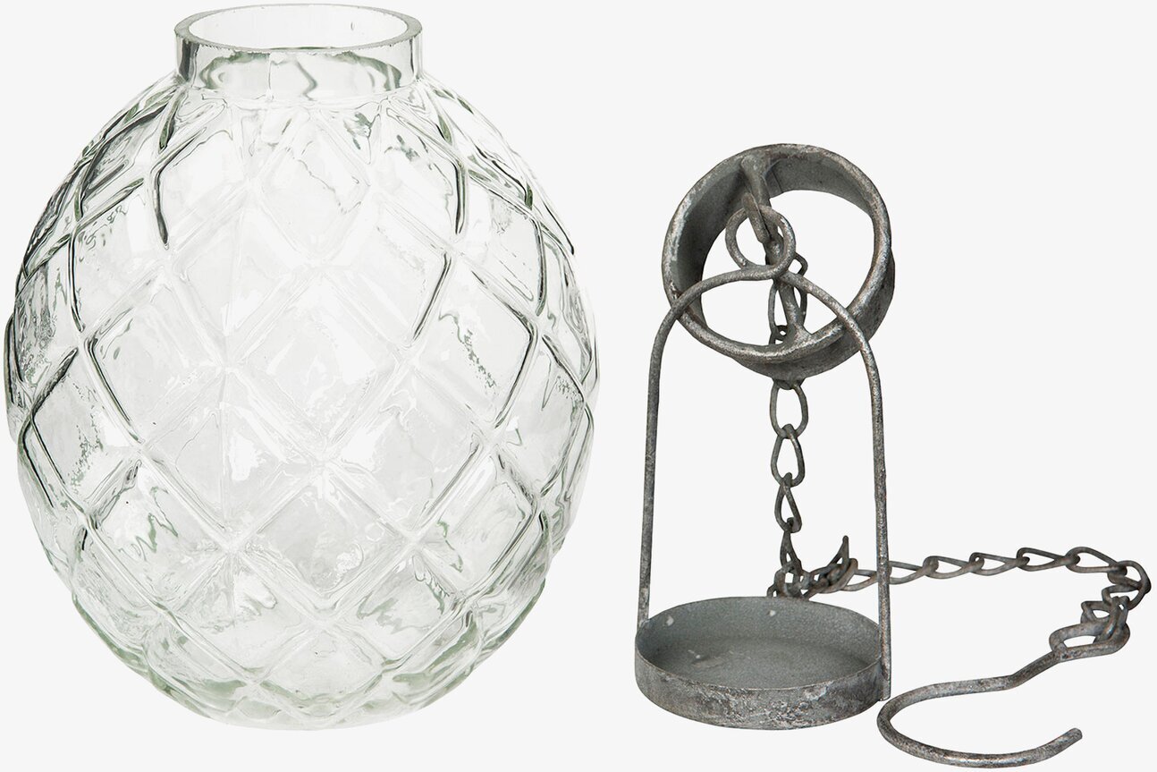 Glaslykta Haley Kedja från A Lot Decoration i glas och metall